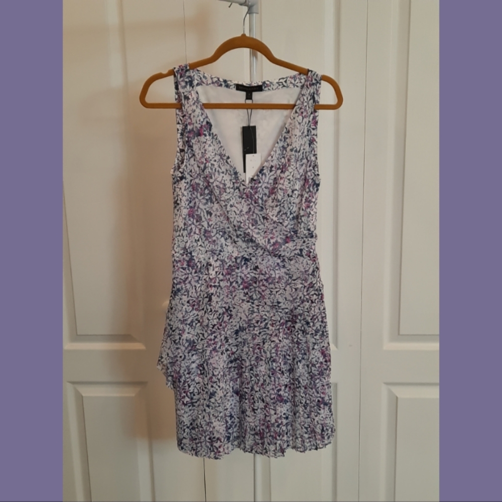 Banana Republic Purple Chiffon Dress